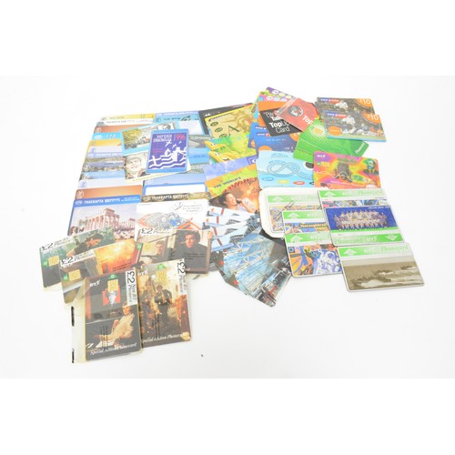 160 - Assortment of phone cards, including special edition BT James Bond unopened phonecards
