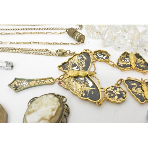 233 - Costume jewellery bundle to include watches, rings, bracelets, necklaces, medallions etc,