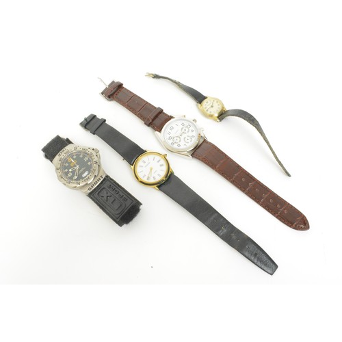 237 - Vintage watch group - 1970's Seiko A159-5009, Rotary Moon Phase together with others