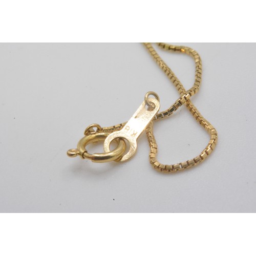 246 - Yellow gold and diamond pendant stamped 0.16 with chain stamped K18, gross weight 3.4g, together wit... 