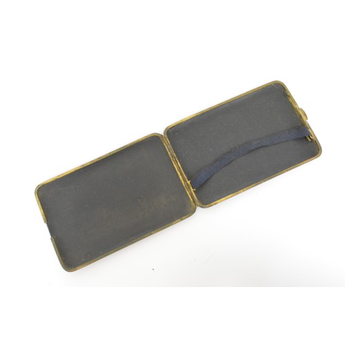 123 - Japanese Komai Fuji damascene mixed metal cigarette cases, x2