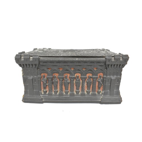 127 - Antique Staunton Chess Men Set presented in a boxwood and ebony decorative box, signed H.Staunton on... 