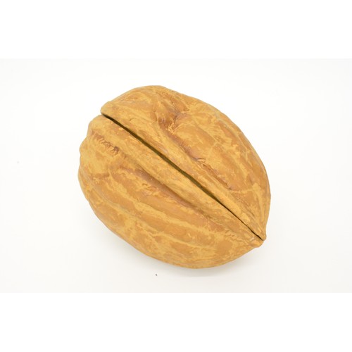 131 - Quirky large oversized tromp l'oeil walnut box