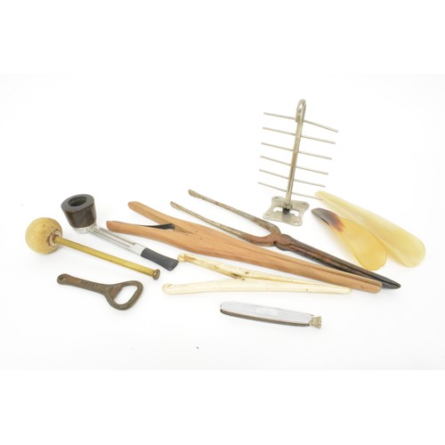 133 - selection of vintage fashion accessories including bags, handkerchiefs, fans, lipstick holders, vint... 