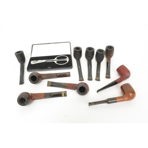 150 - Selection Dunhill pipes to include Red Bark, Shell Briar, Root Briar, Bruyere etc. x10 together with... 
