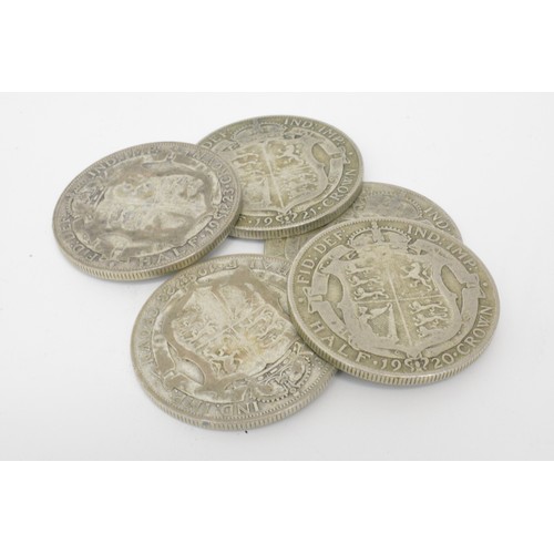 296 - George VI half crowns x 14, pre 1945
weight approx. 193.70 gram