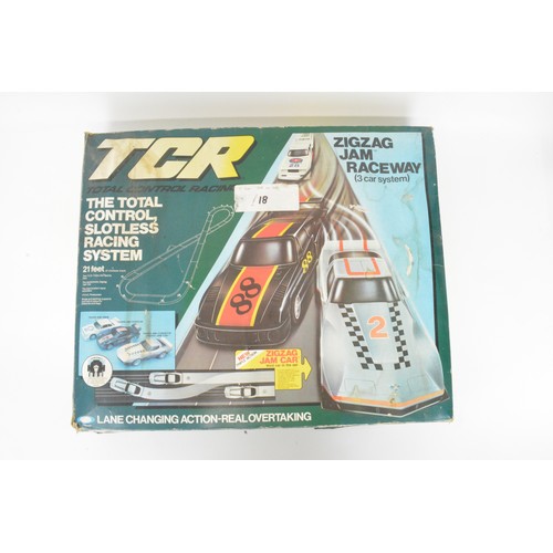 Two boxed TCR remote Racing Systems, unchecked a/f