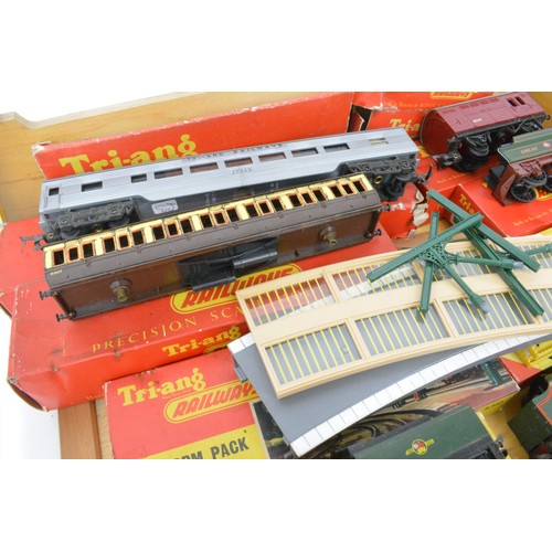 Triang carriages, tenders, platform canopies , point motors, lever ...