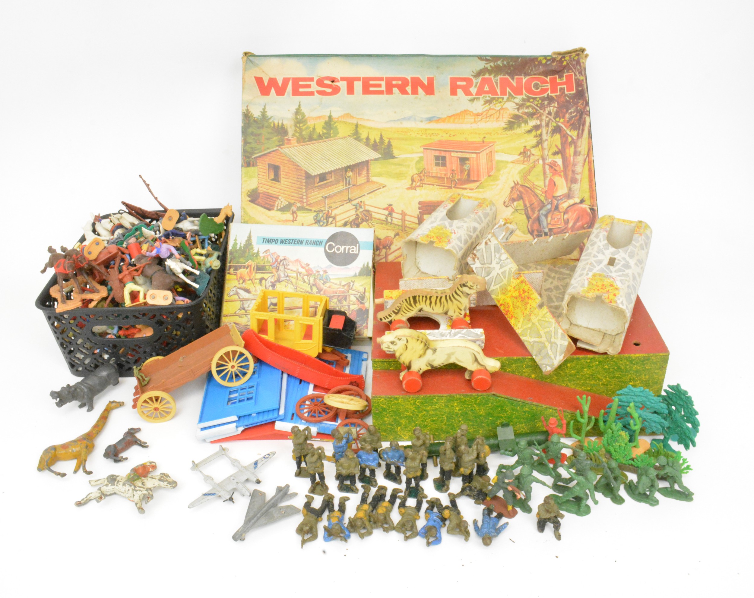 Timpo Boxed Western Ranch - easy clip-fit assembly a/f together with ...