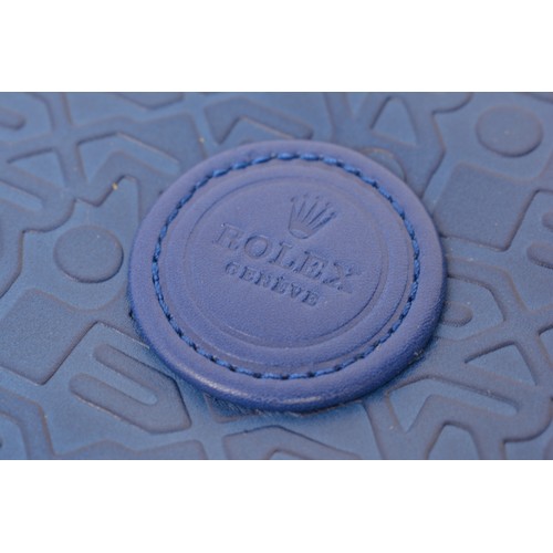 338 - Platinum Rolex Oyster Perpetual Datejust watch with original box, scarf, paperwork and receipt. (Ser... 