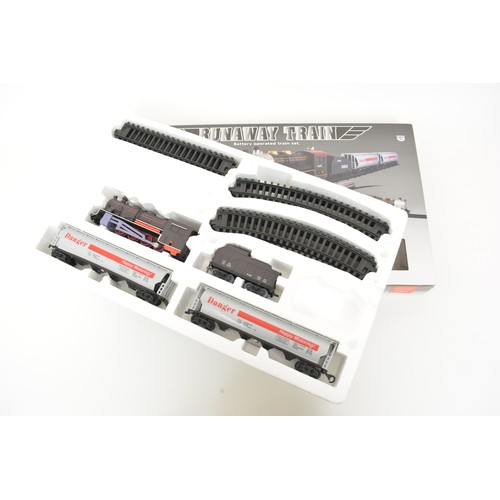 x2 boxed battery operated train sets