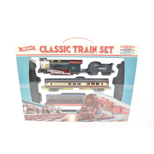 x2 boxed battery operated train sets