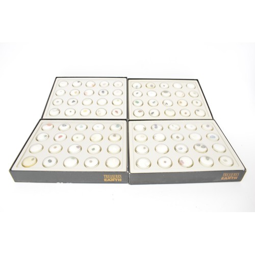 18 - 'Treasure of the Earth' x6 folders containing rock and crystal samples