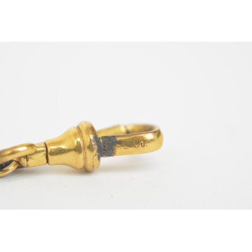 1 - Antique mourning pocket watch fobs (x2) one carved mother of pearl horse head