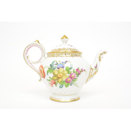 41 - Group of continental porcelain, some marked Dresden. AF