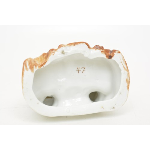 41 - Group of continental porcelain, some marked Dresden. AF