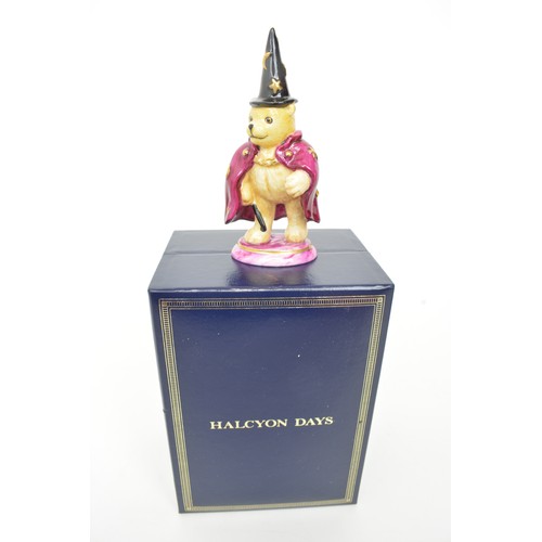 45 - Halcyon Days porcelain 'Teddy Bears' x12, all with boxes