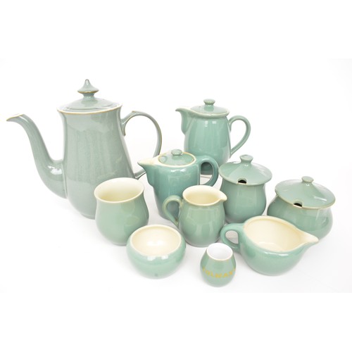 49 - Large group of Denby green stoneware