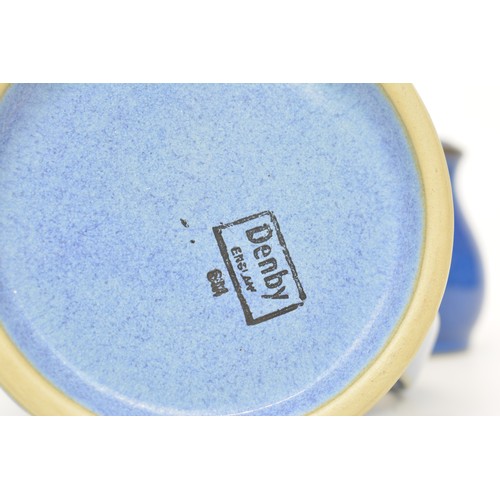 50 - Denby Blue handcrafted dinner service items