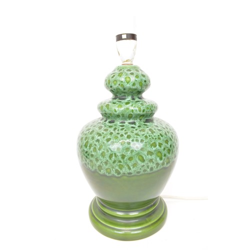 58 - x3 glazed West German lamps