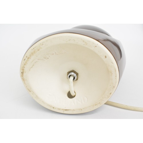 60 - A Holkham pottery abstract table lamp, height 38cm