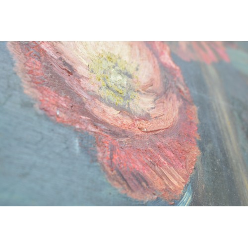 72 - Still life oil on board signed Betty Curtis, frame size 50cm x 60cm.