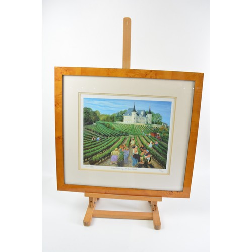 87 - Margaret Loxton limited edition vineyard prints, set of four all numbered 182/950, Certificate to ba... 