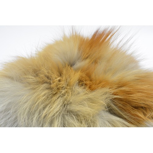 94 - Vintage fur coat, shawl and hat