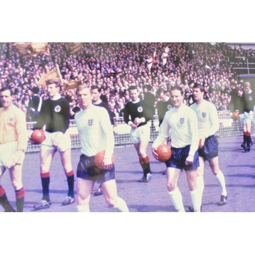 99 - England football Team photograph, signed Alan Ball.
Alan James Ball MBE (12 May 1945 – 25 April 2007... 