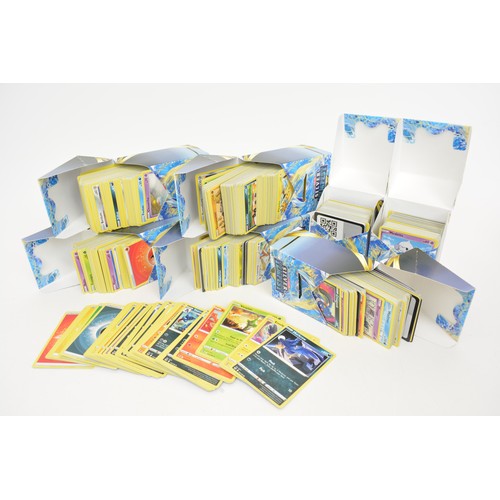 108 - Large collection of Pokemon TCG Silver Tempest Trading Cards plus tins, folders, dividers and wallet... 