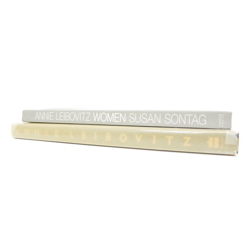 110 - Annie Leibovitz Books x2, titled 
'Women (with Susan Sontag)' signed copy.
and 'Photographs 1970 -19... 