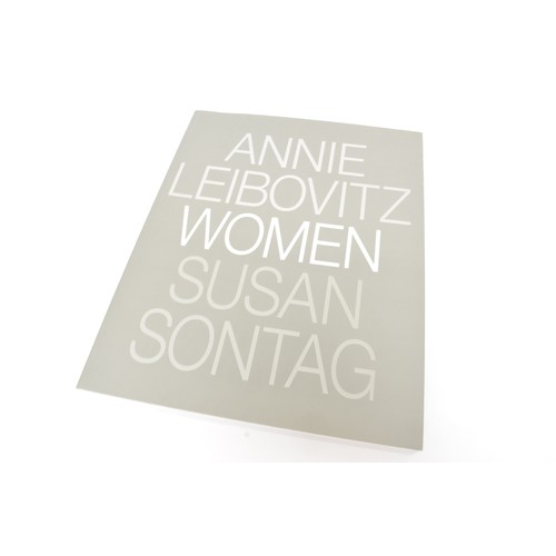 110 - Annie Leibovitz Books x2, titled 
'Women (with Susan Sontag)' signed copy.
and 'Photographs 1970 -19... 