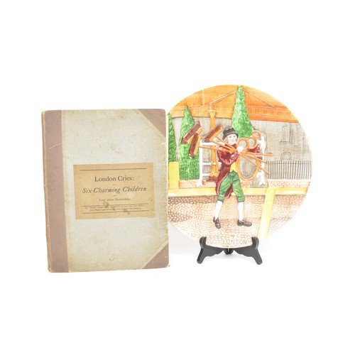 111 - London Cries: Six charming children and forty other illustrations together with decorative plate