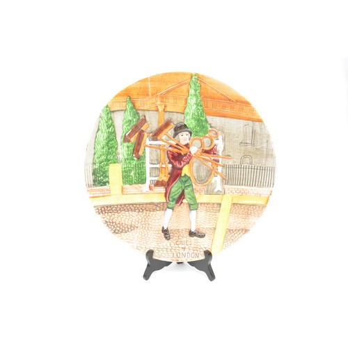 111 - London Cries: Six charming children and forty other illustrations together with decorative plate