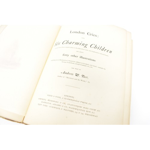 111 - London Cries: Six charming children and forty other illustrations together with decorative plate