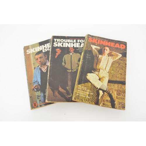 113 - New English Library paperbacks (x7) titled Skinhead, Trouble for Skinhead, Skinhead Escapes, Boot Bo... 