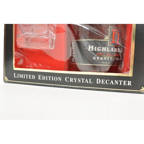 119 - One Gift Pack bottle Highland Park Aged 12 years Single Malt Scotch Whisky Limited Edition with Crys... 