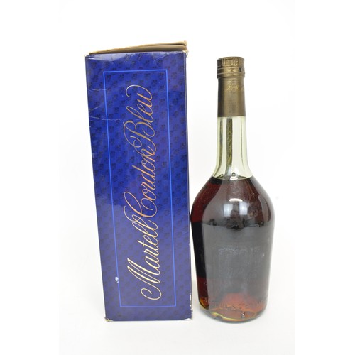 123 - One boxed bottle Cordon Bleu MARTELL Cognac, 70cl, 40%, 1990s.