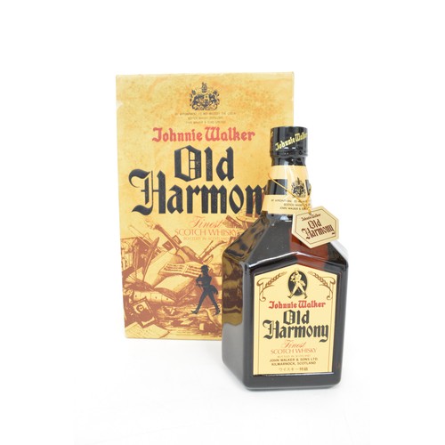 129 - One boxed bottle Johnnie Walker Old Harmony Finest Scotch Whisky, 750ml, 43%, 1980s.