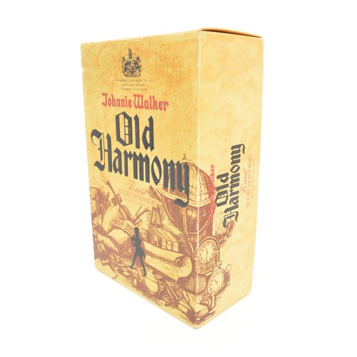 129 - One boxed bottle Johnnie Walker Old Harmony Finest Scotch Whisky, 750ml, 43%, 1980s.