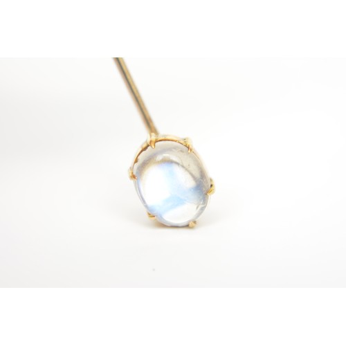 227 - Pearl necklace and earrings including a screw back pair of drop earrings marked 18k, boxed moonstone... 