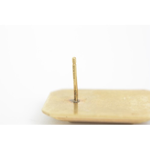 241 - x3 pairs of vintage gold earrings, mixed designs, combined gross weight 9.7g. Missing butterflies.