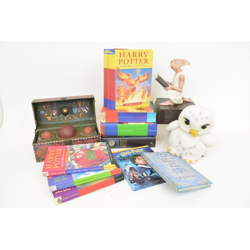 Harry Potter interest - Talking Dobby money box, Hedwig owl, Harry ...