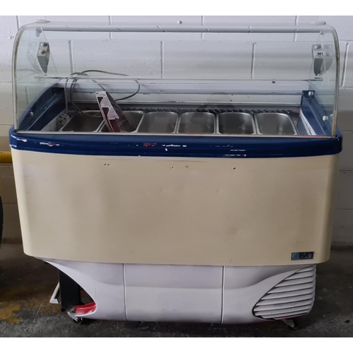 501 - Italian Ice cream Serve over working