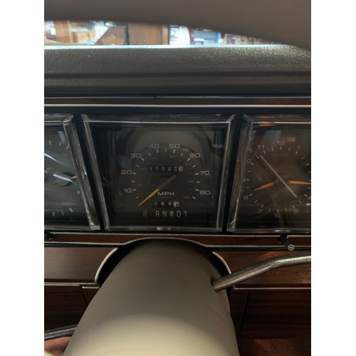 13 - LINCOLN TOWNCAR 1988, 5 LITRE MONSTER, 11,560  miles (unsupported). White with beige leather interio... 