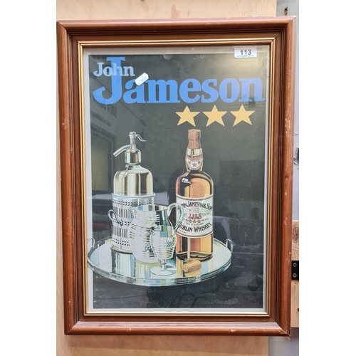113 - john Jameson Dublin Whiskey print.
