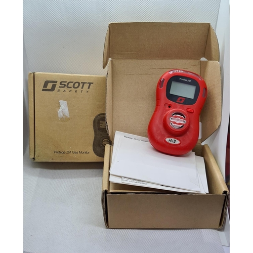 81 - Two Scott safety Digital Protege ZM Gas Monitors. X2