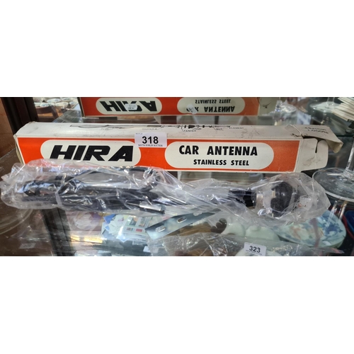 318 - New Car Antenna made from Stainless steel.