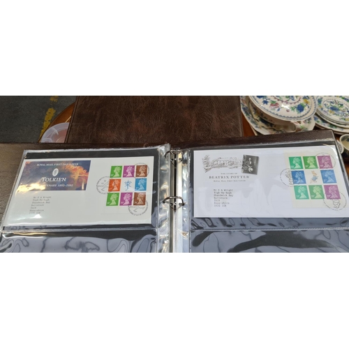338 - Royal Mail First day cover album about half full with out cover.