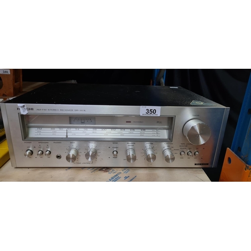 350 - Hitachi Receiver SR-303L Made in Japan.